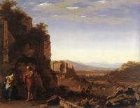 Cornelis van Poelenburgh - Rest On The Flight Into Egypt